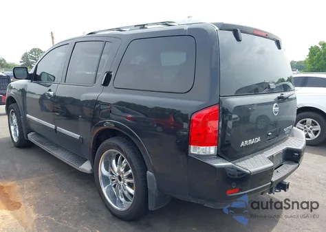 2013 Nissan Armada Platinum from USA, damaged, VIN 5N1BA0NE3DN600333